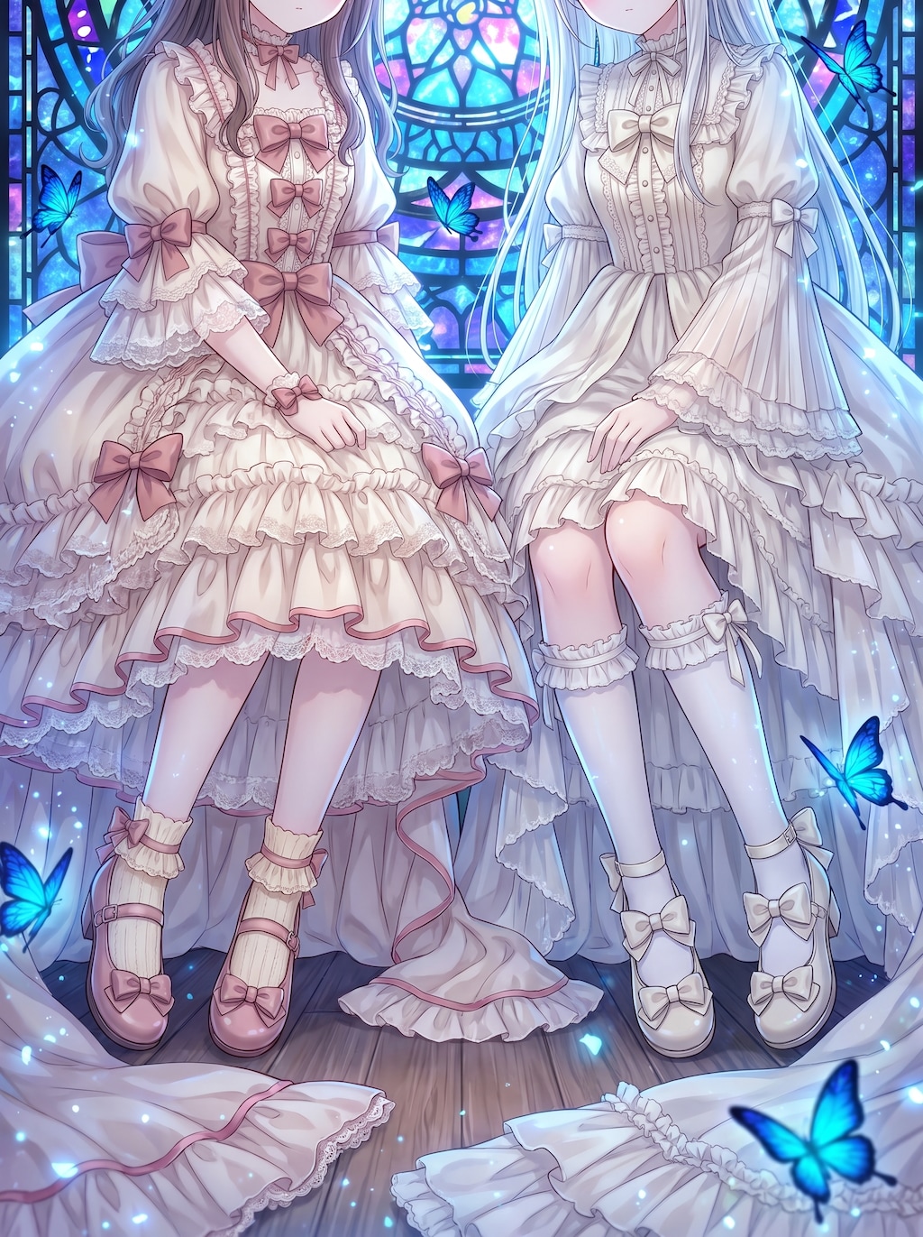 薔薇絹靴影双姫