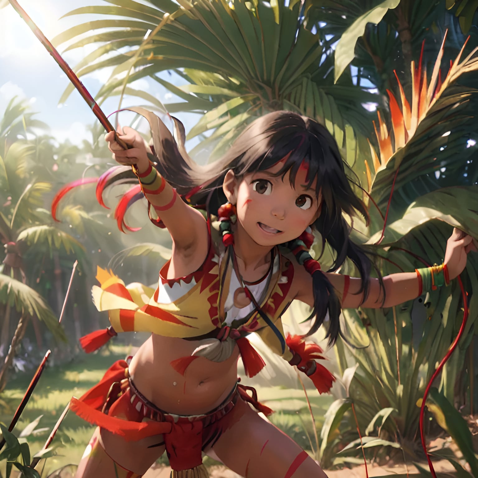 伝説の戦士の戦い