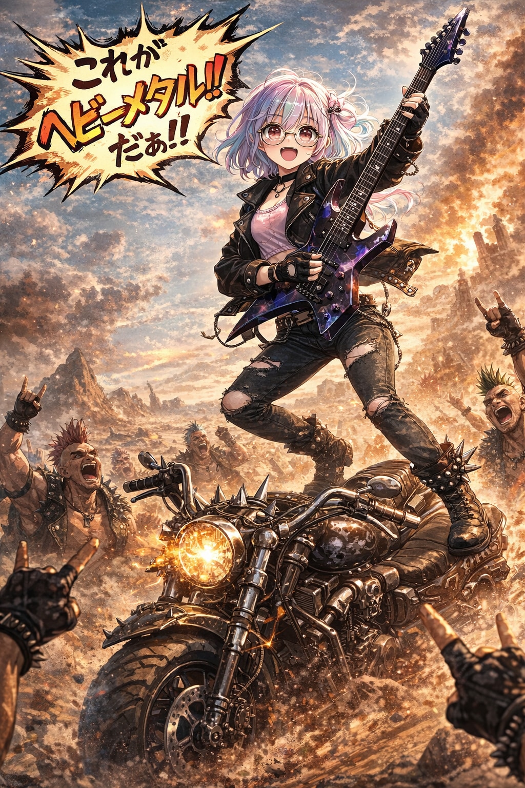 ヘビーメタル　それは生き様 | の人気AIイラスト・グラビア