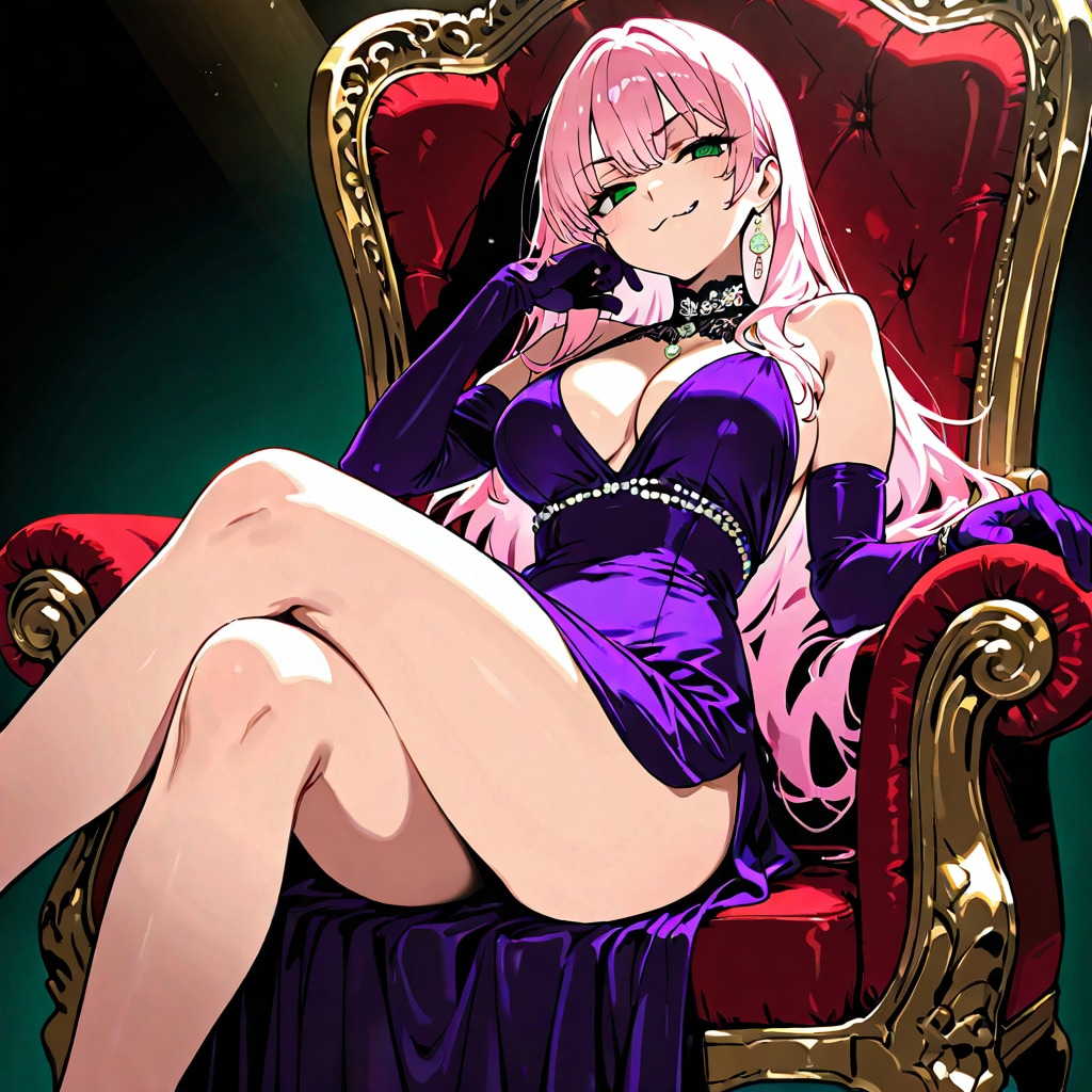 微笑む支配者 | の人気AIイラスト・グラビア