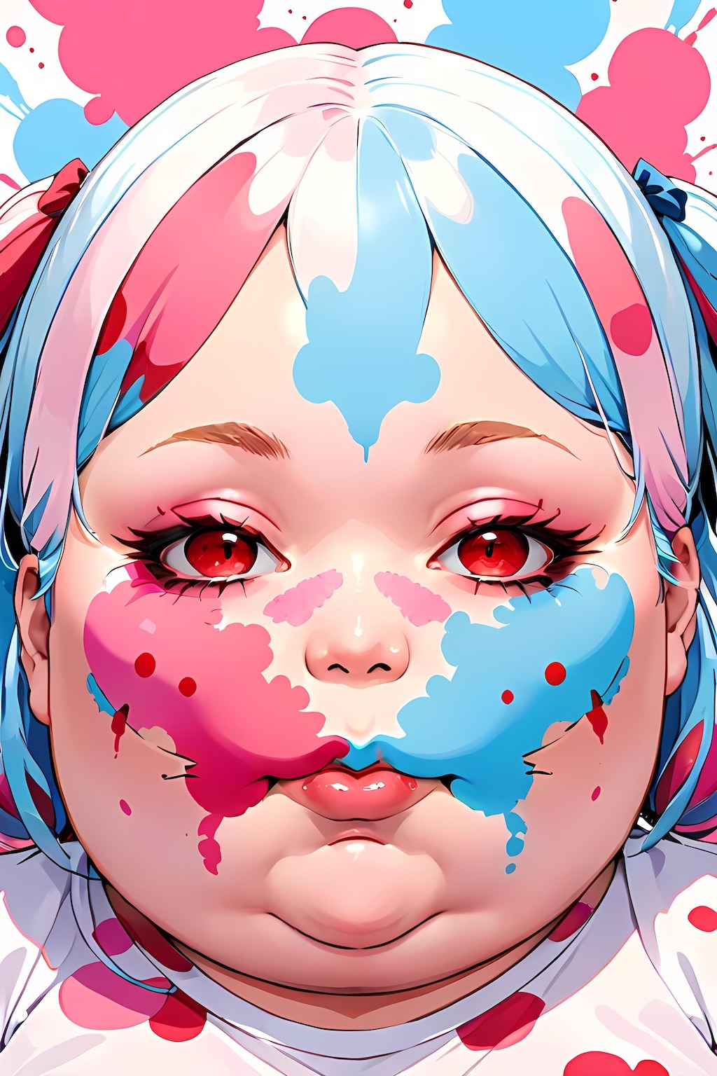 アートなミケぽちゃ女子