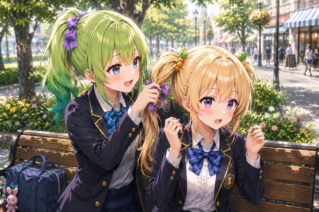 ヘアチェンしよーよ♪