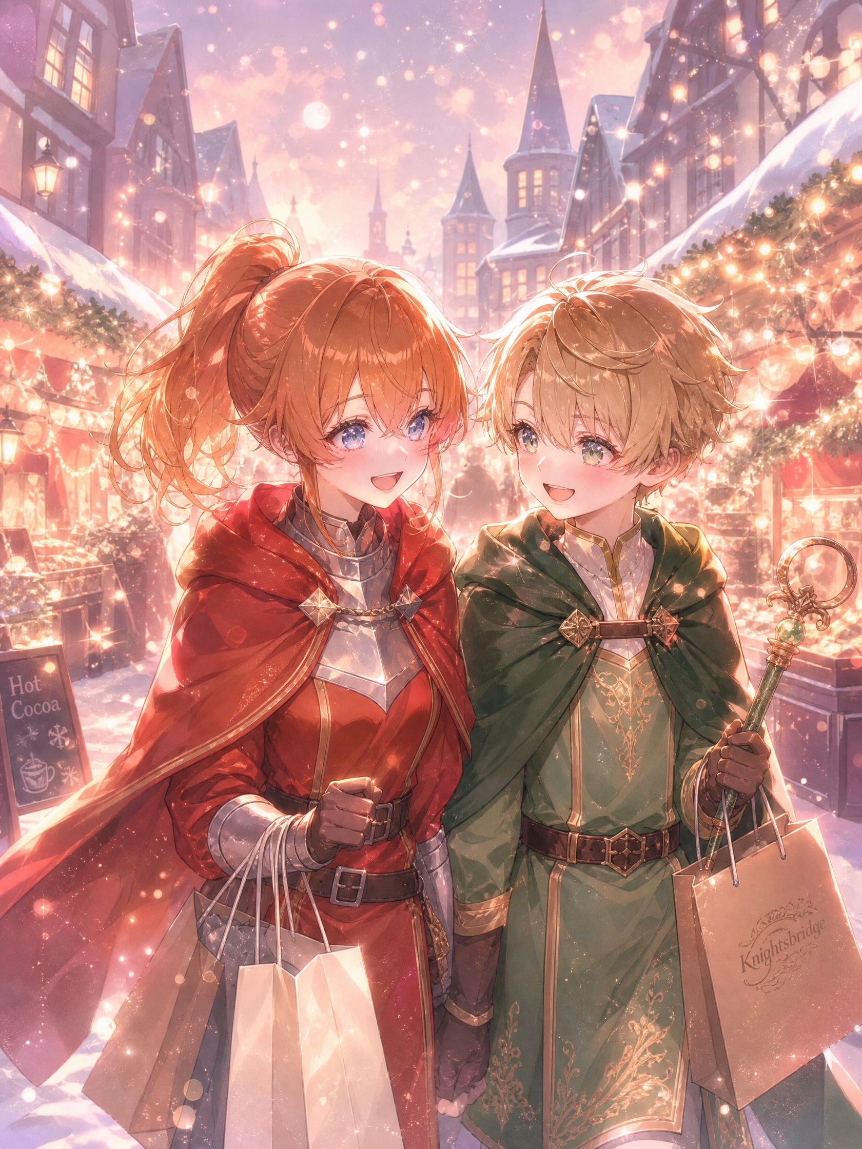 グレン君とコリンちゃん | の人気AIイラスト・グラビア