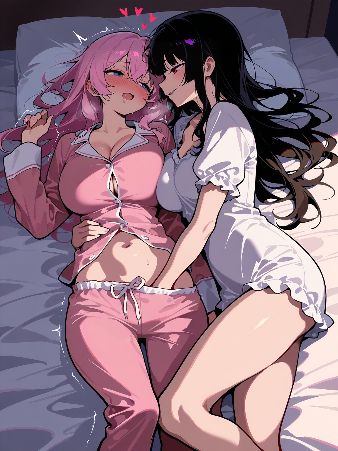 先パイとお泊り会♡