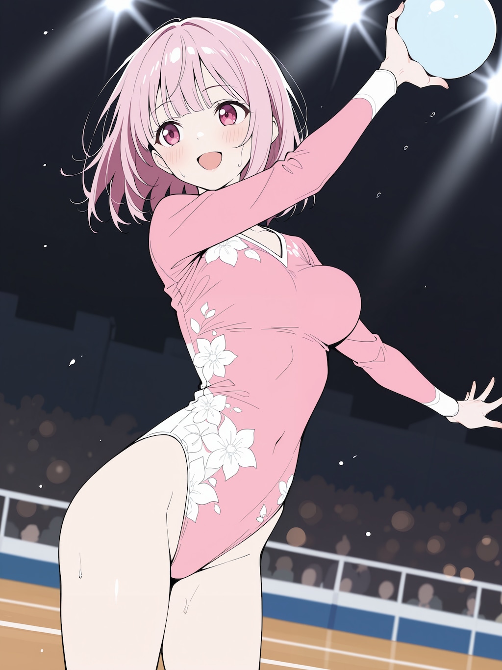 うちの子で新体操（ボール）