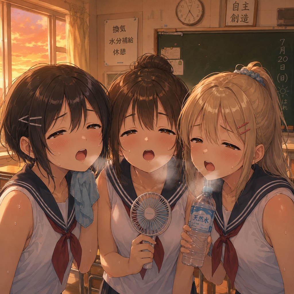 three breath学園
