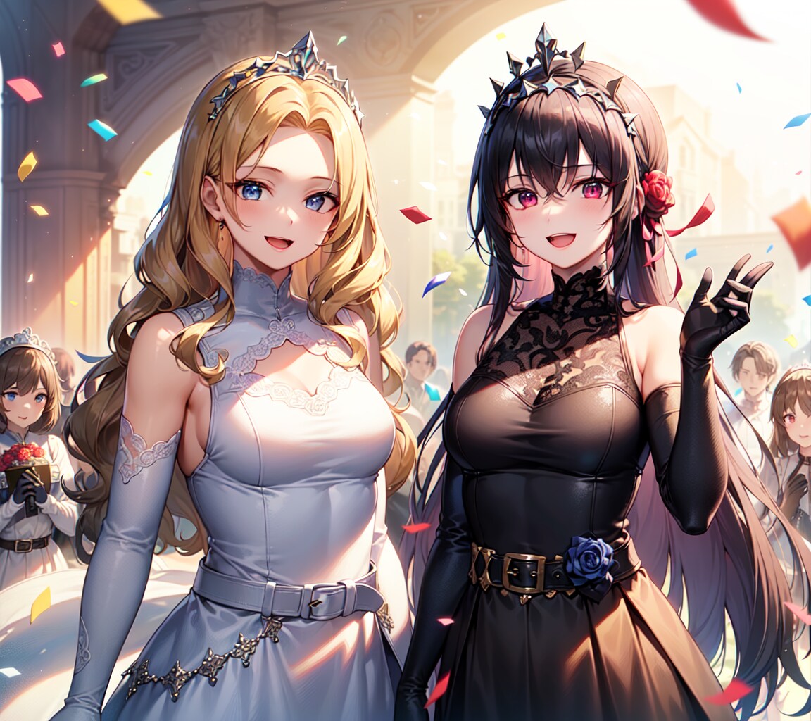 ドレスアップちちぷいちゃんとししょちゃん祝10万人記念祭
