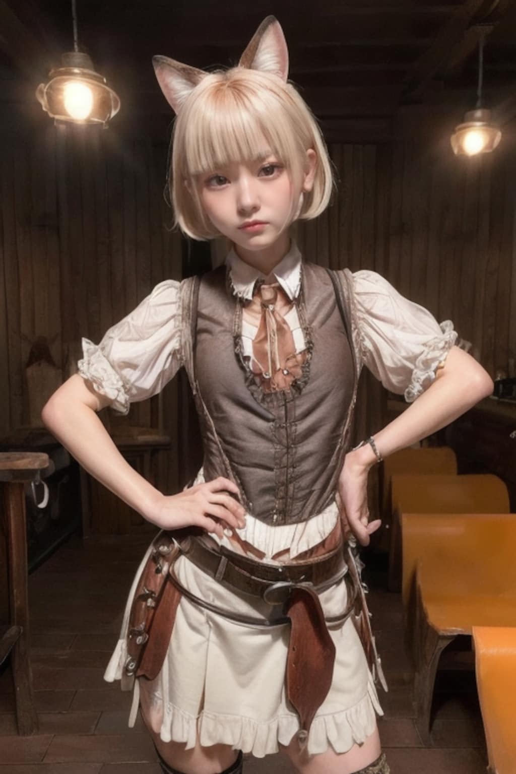 ケモミミ酒場の看板娘