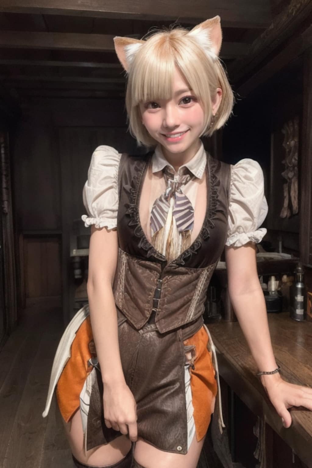 ケモミミ酒場の看板娘