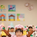 お遊戯会で桜の木を演じる愛娘 12枚目