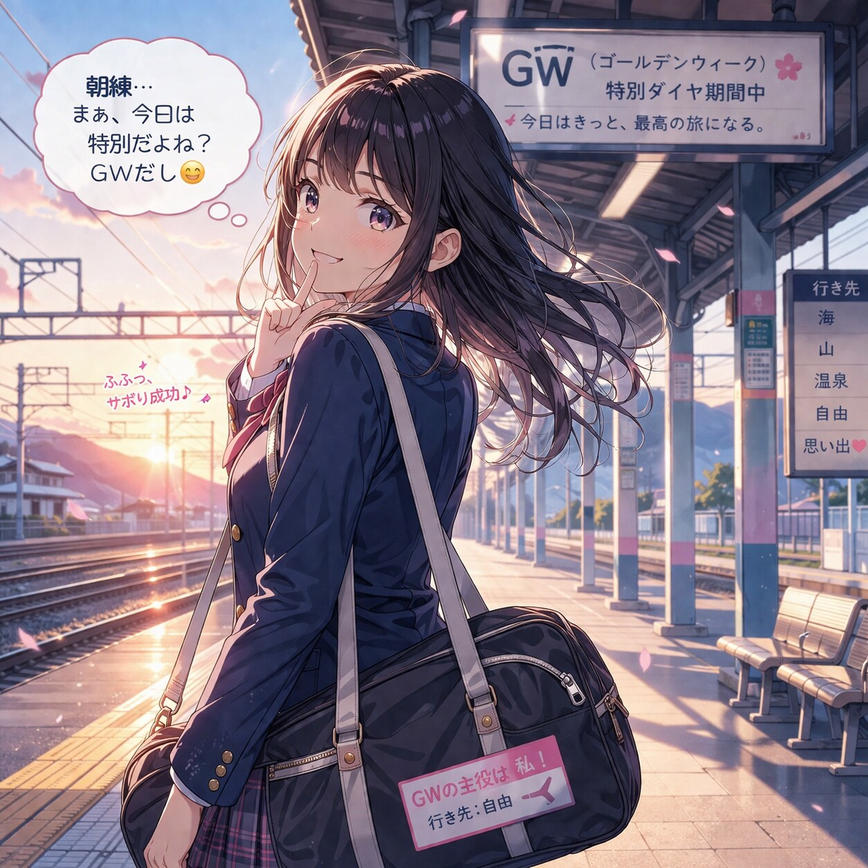 GW朝練のサボり | の人気AIイラスト・グラビア