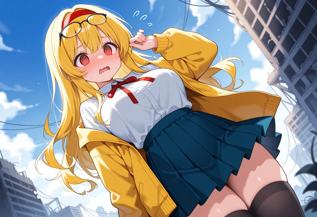 金髪お姉ちゃん最大の危機