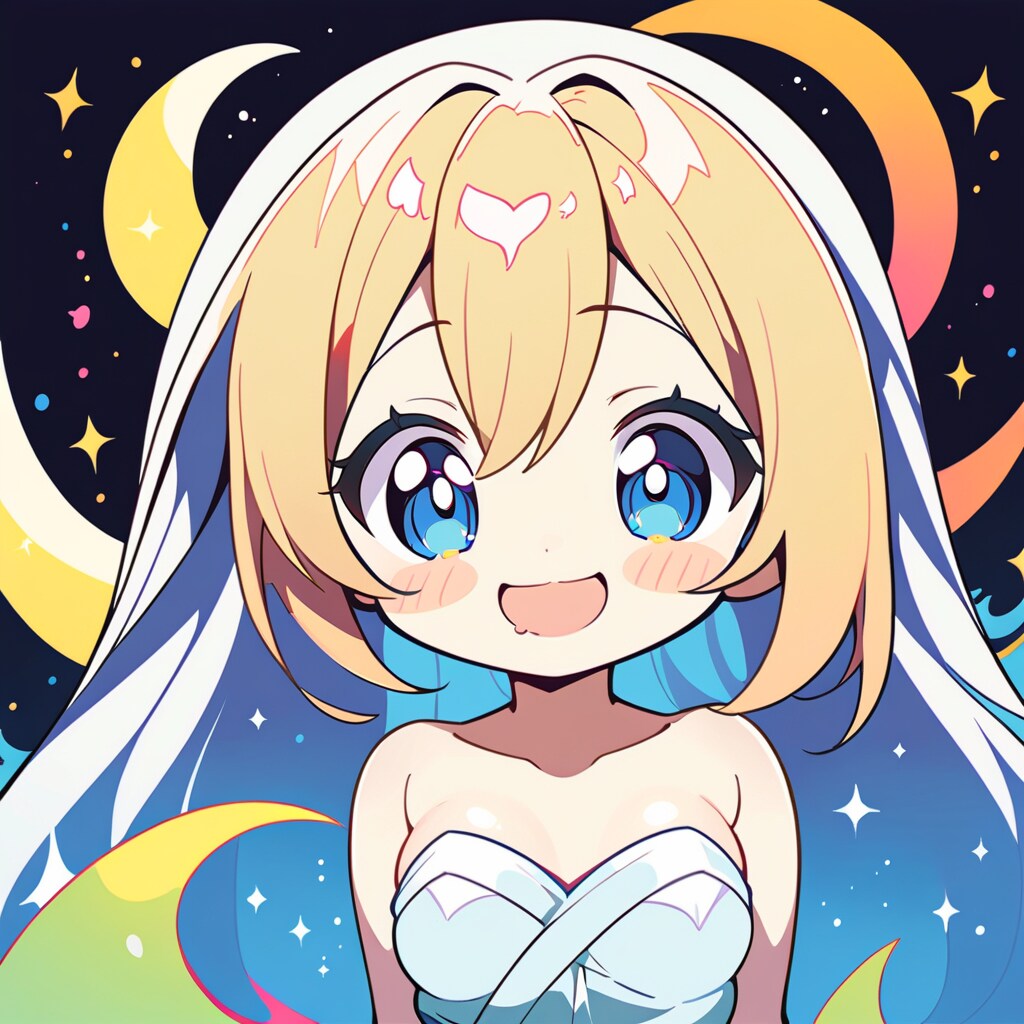 キラキラの笑顔