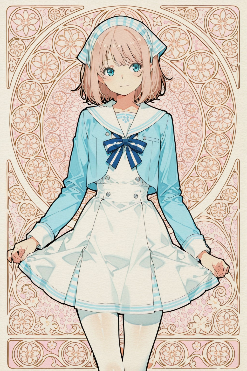 制服少女 | の人気AIイラスト・グラビア