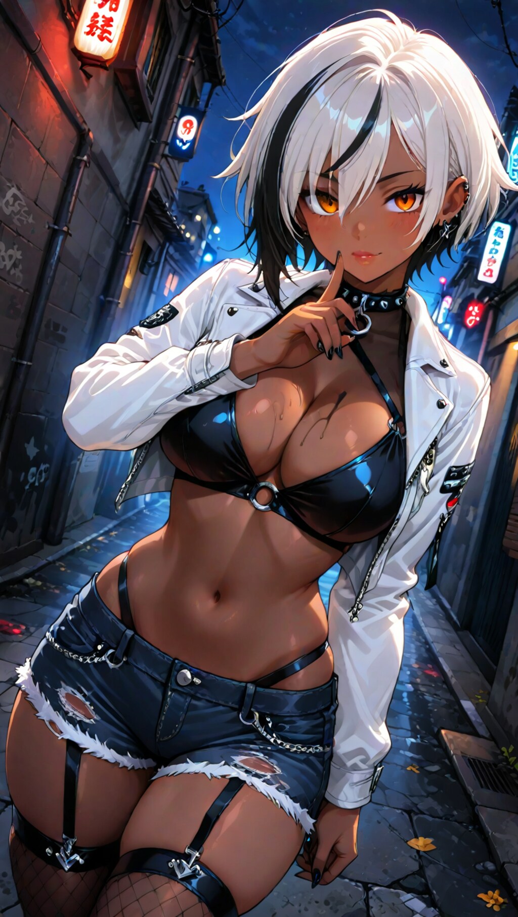 スタイリッシュな褐色美女14