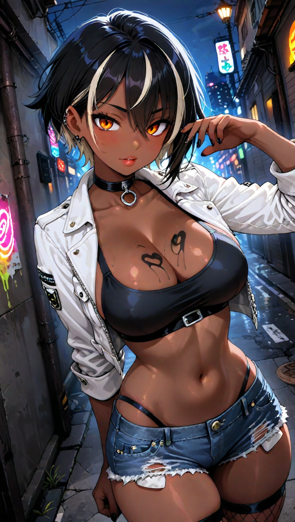 スタイリッシュな褐色美女14