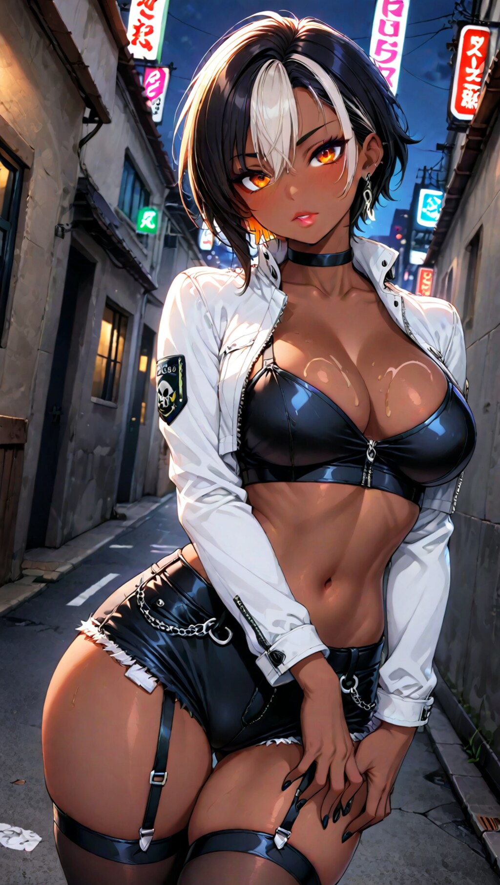 スタイリッシュな褐色美女14