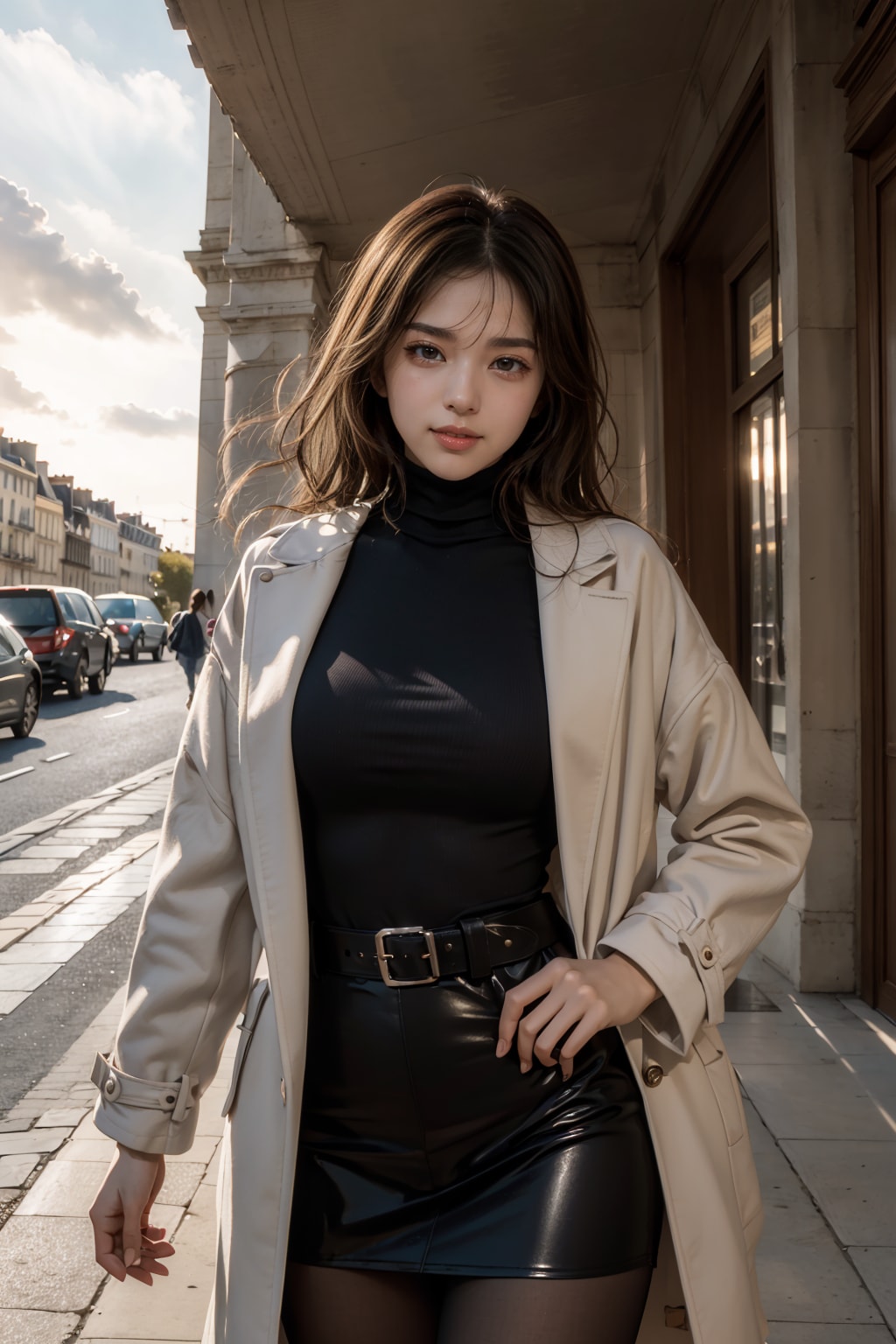 フランス旅行 のお姉さん