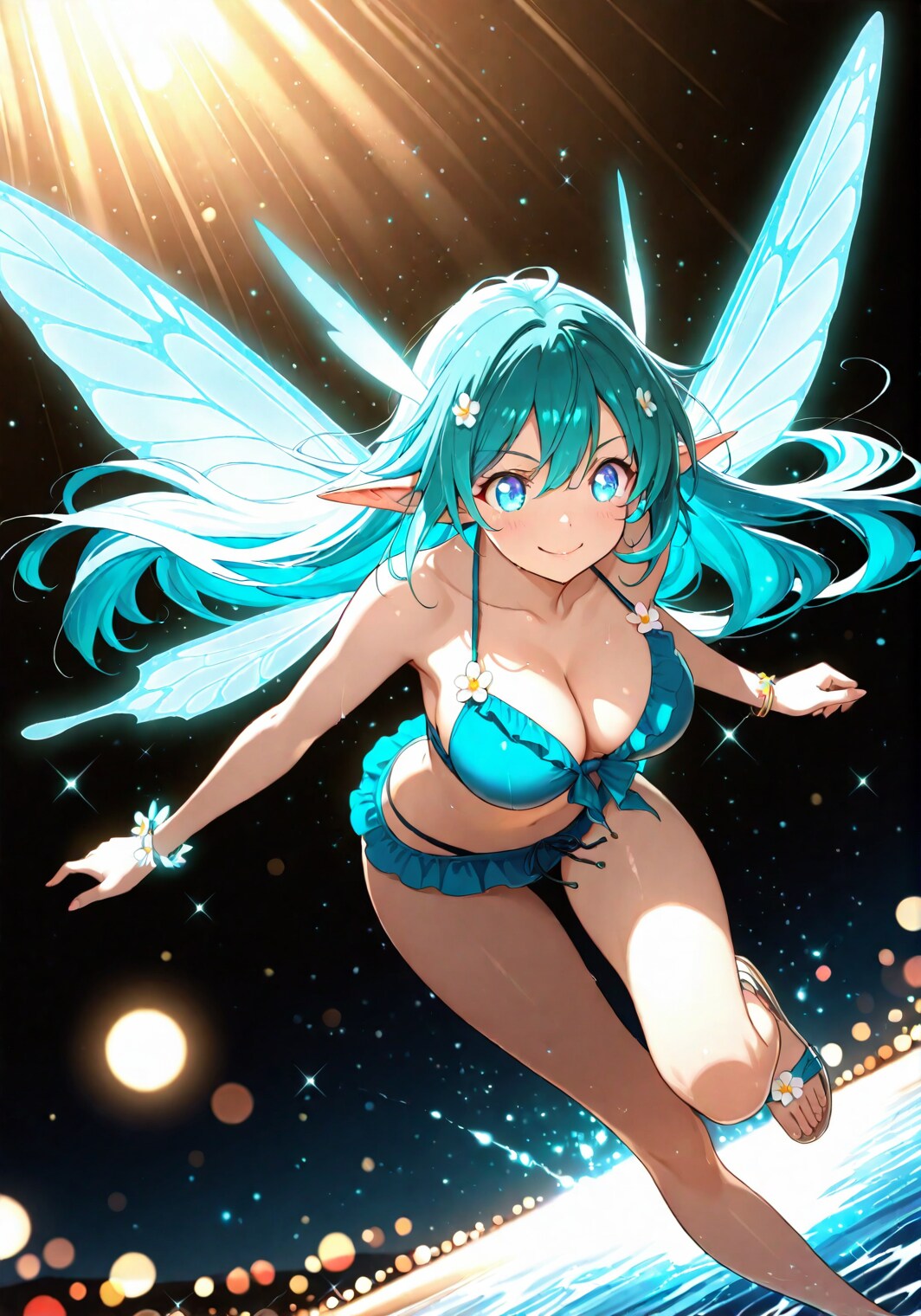 妖精×ビキニ×海