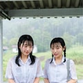 Grok 見せてくれる大雨のバス停 7枚目