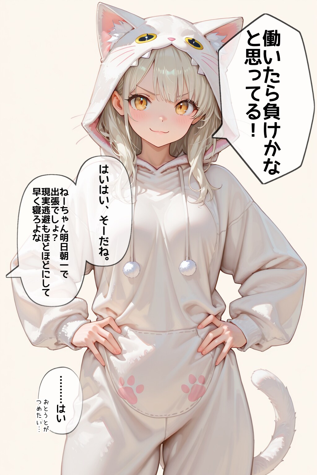 ニートになりたかった猫 | の人気AIイラスト・グラビア