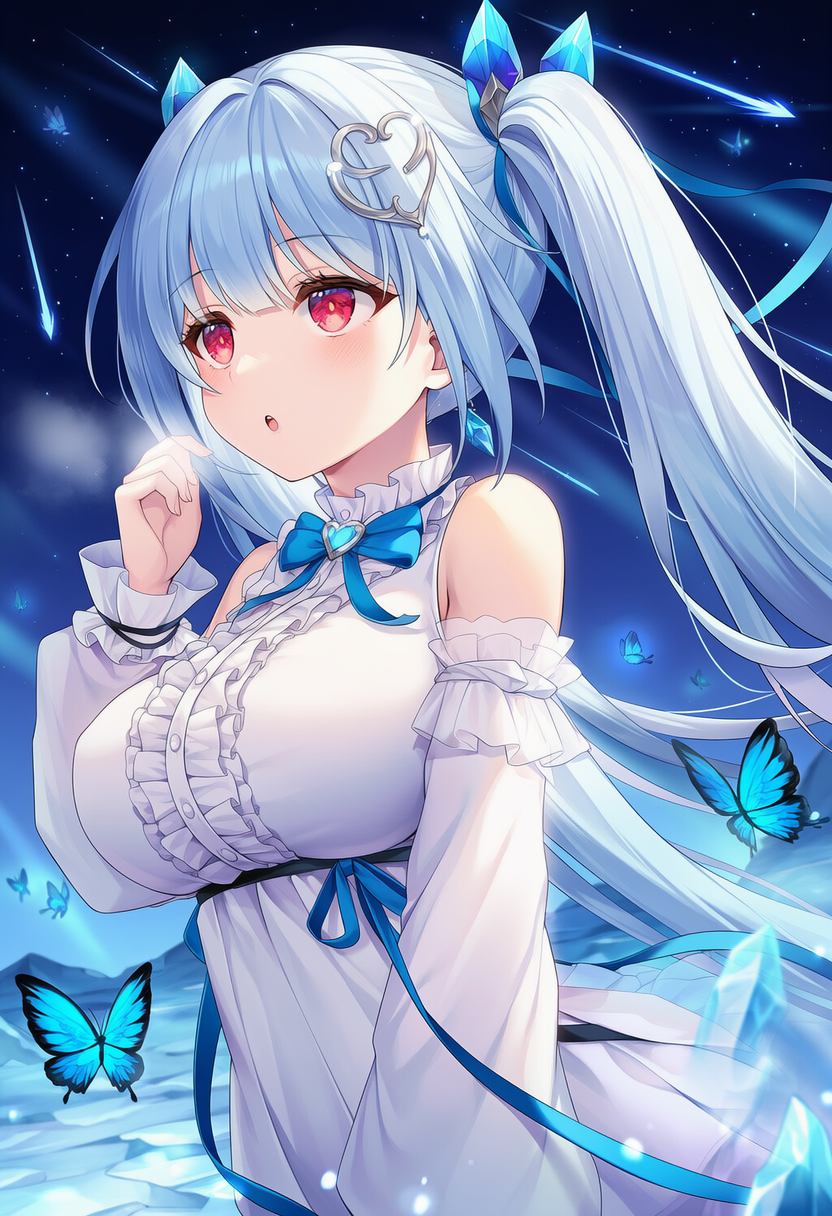 魅惑の装い全年齢版(75) 〜ブリザードバタフライ〜 | の人気AIイラスト・グラビア