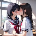 百合女子高生 8枚目