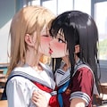 百合女子高生 5枚目