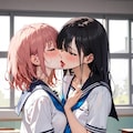 百合女子高生 6枚目