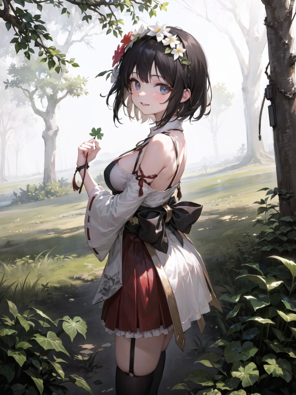 森と巫女