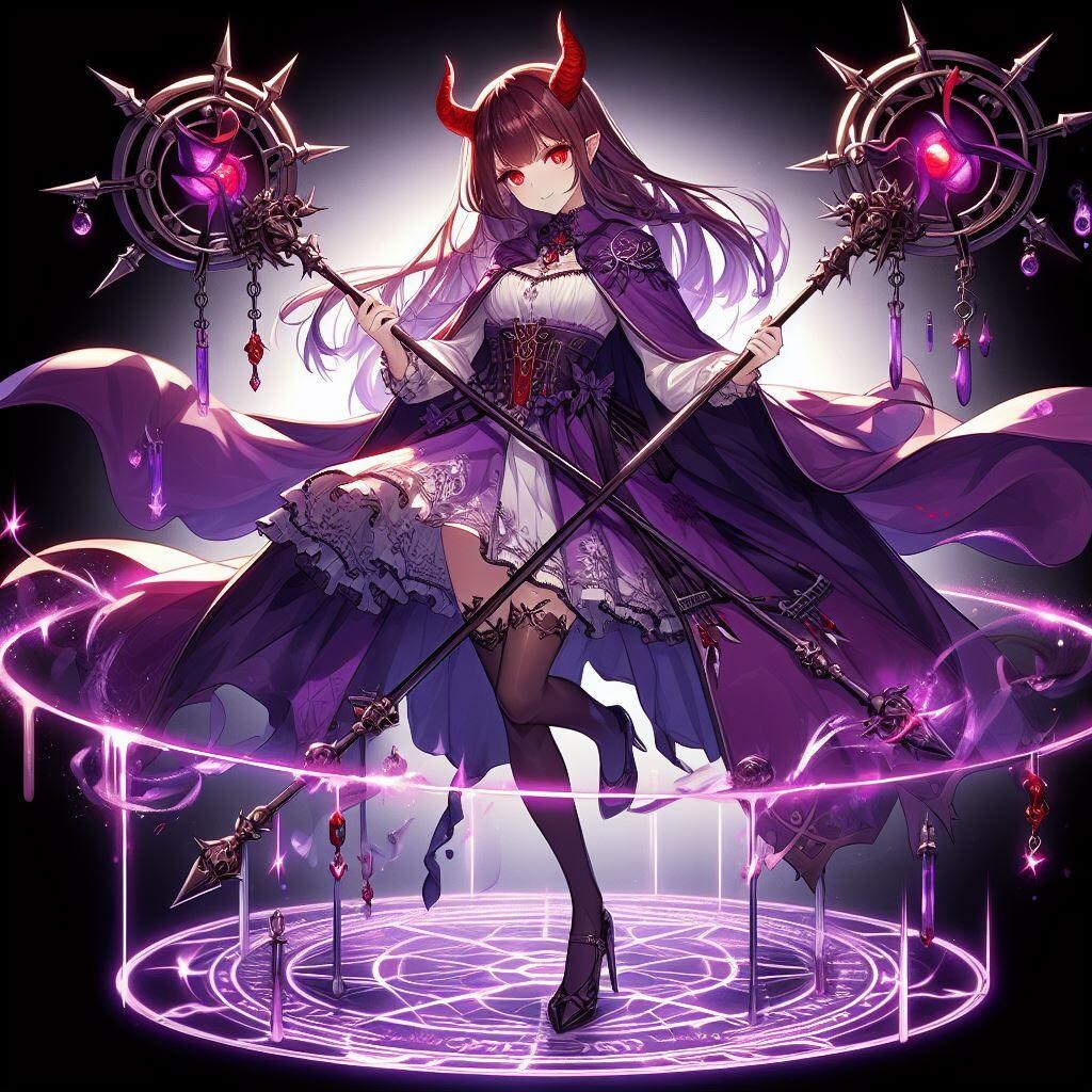 悪魔神官は女の子4