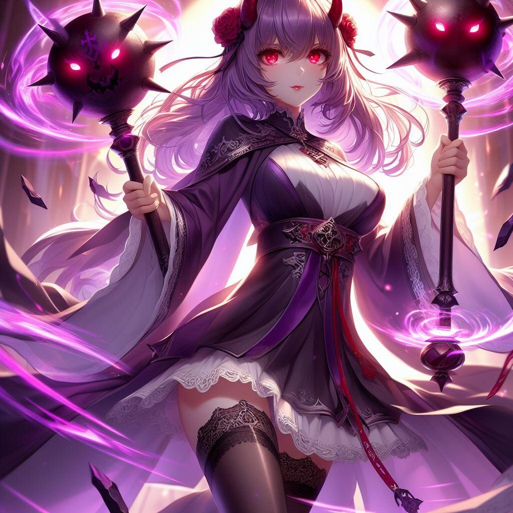 悪魔神官は女の子4