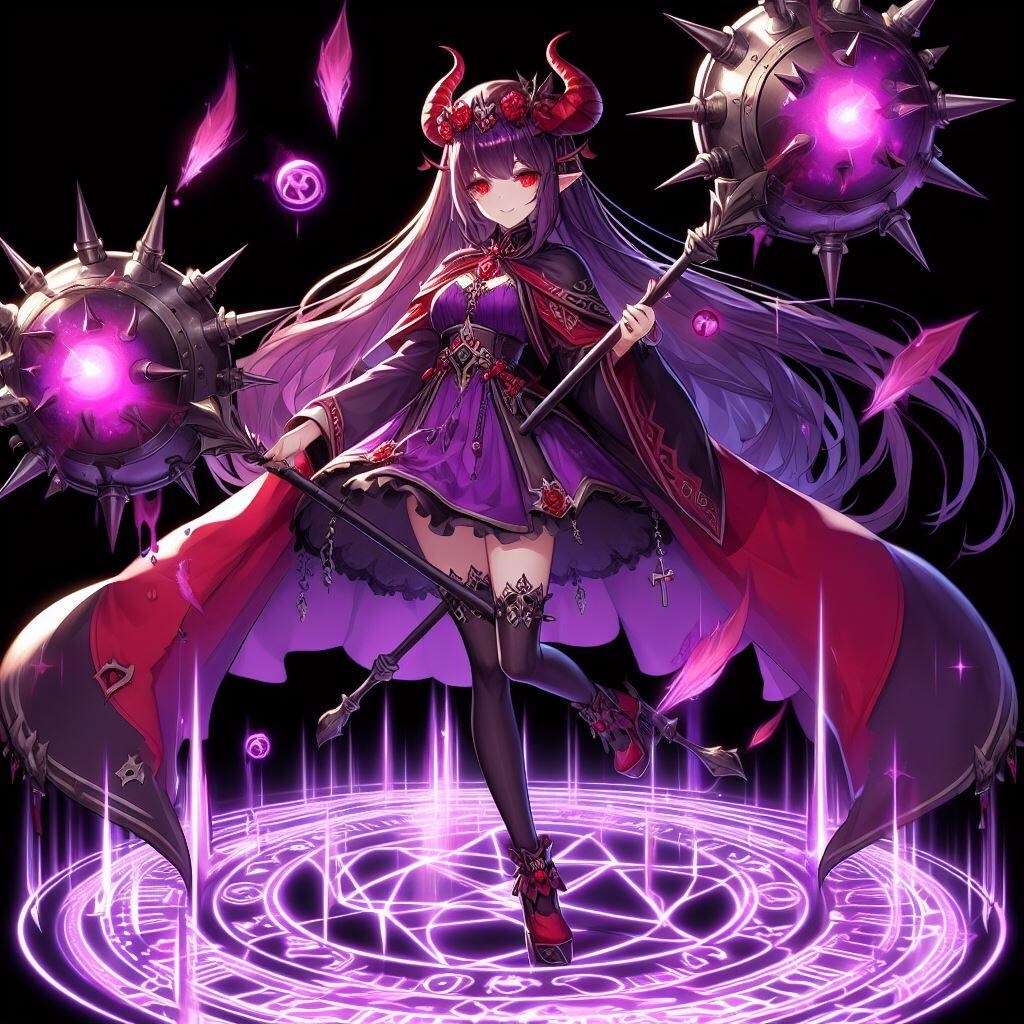 悪魔神官は女の子4