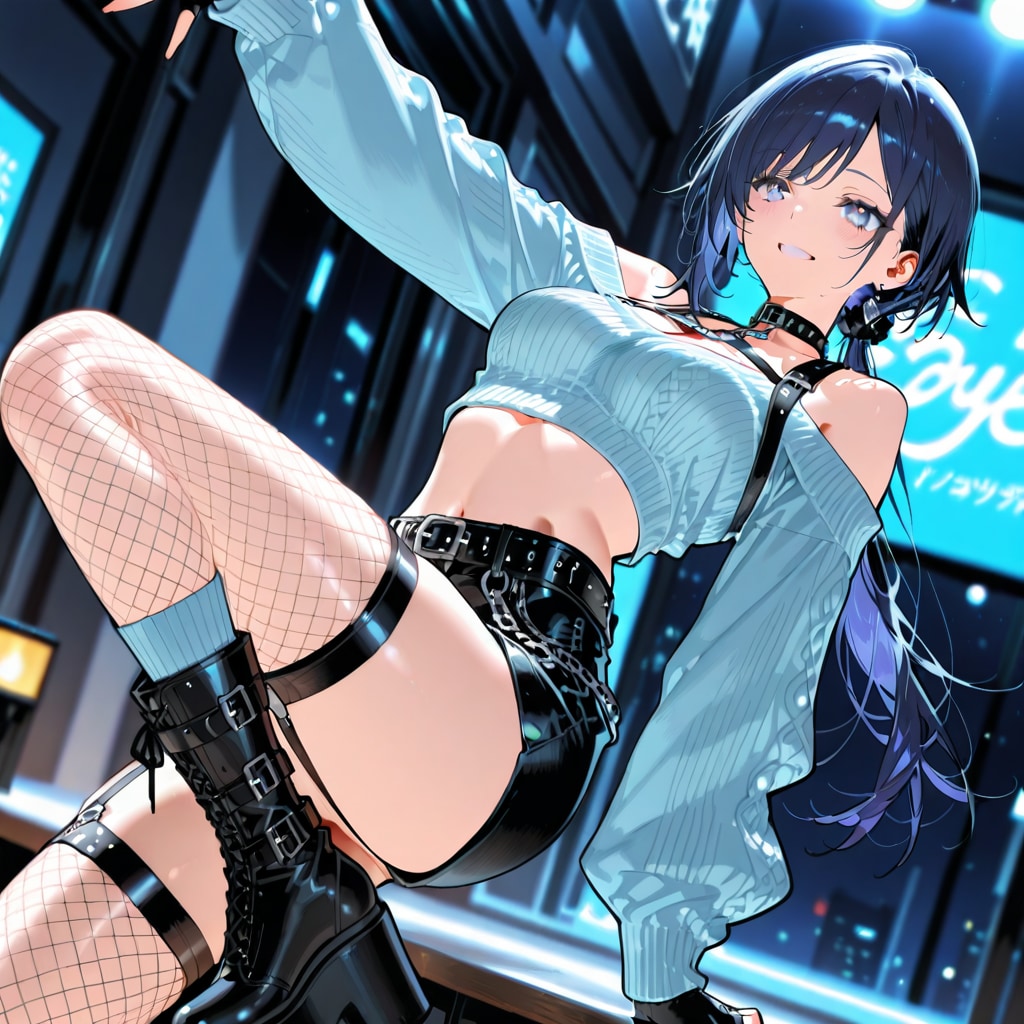 ステージで踊る七瀬　131 | の人気AIイラスト・グラビア