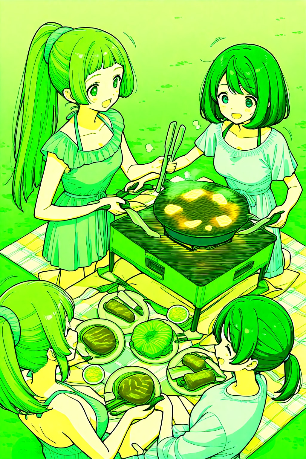 ちちぷい夏休みにBBQ