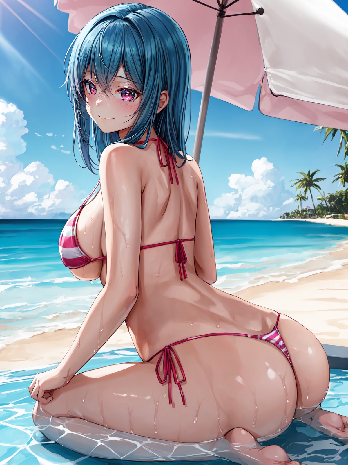 今日の水着枠