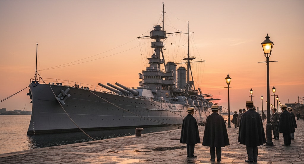 大正時代の巨大戦艦
