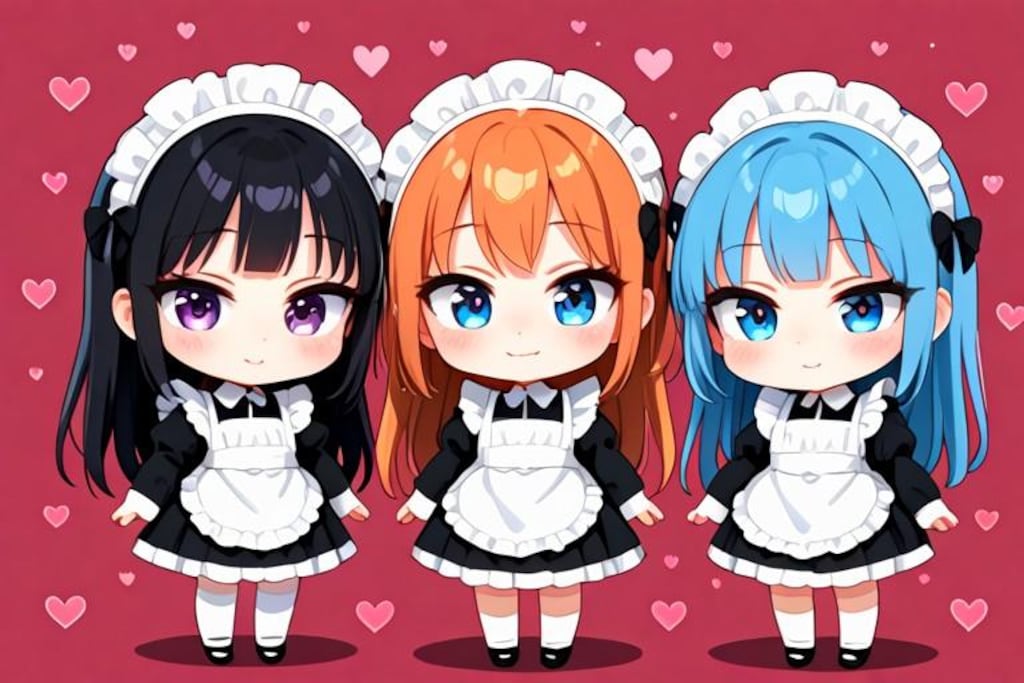 今年、最後のちびキャラ達