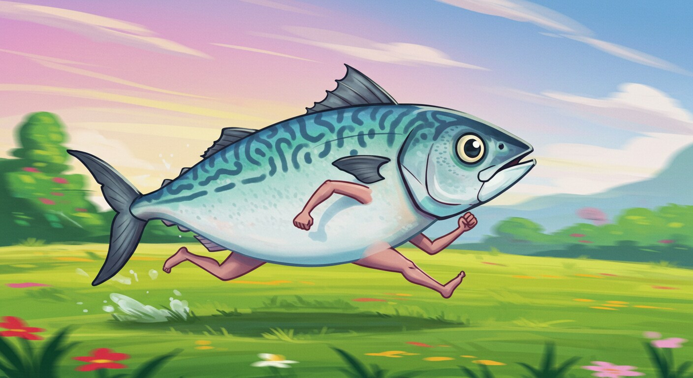 足が早いサバ