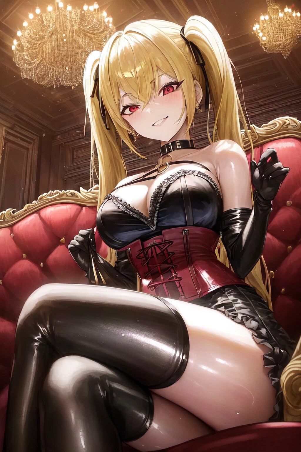 金髪ツインテールのドS悪役令嬢ちゃんに罵られたいHolaraAI