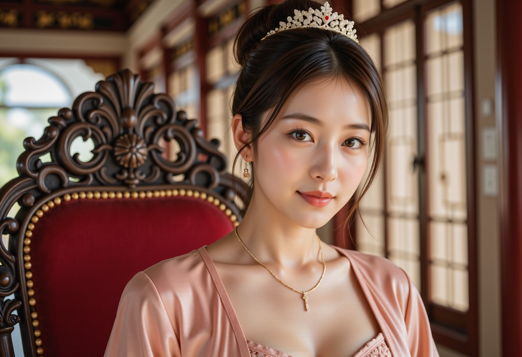 チャイナドレスのお姫様