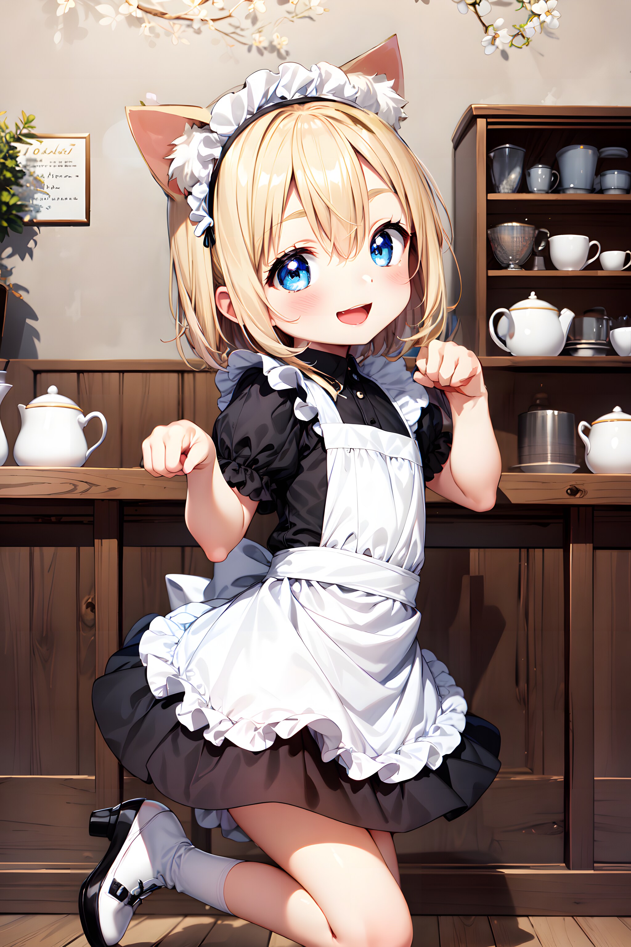 猫耳メイド