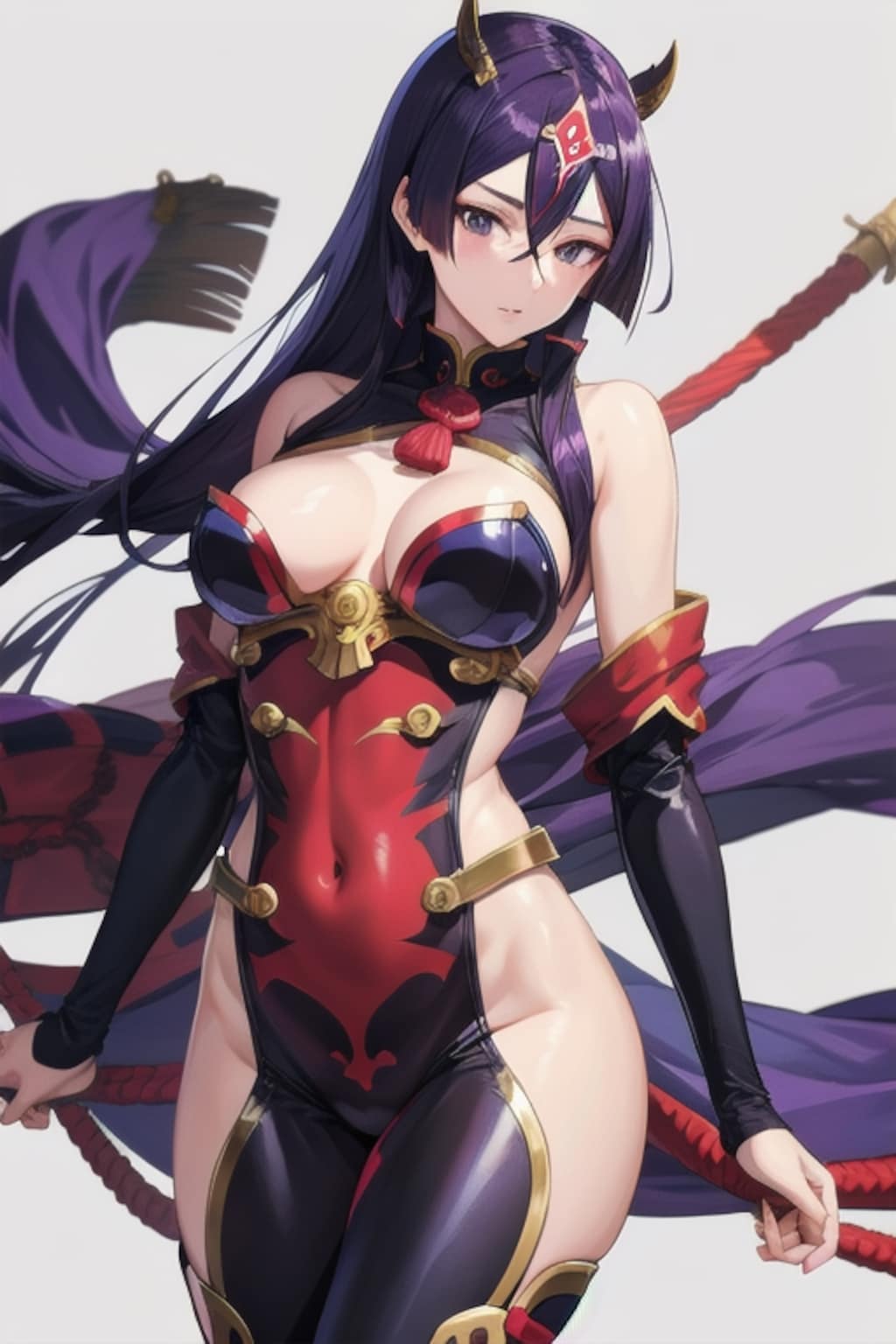 ぴっちりスーツ頼光ママ