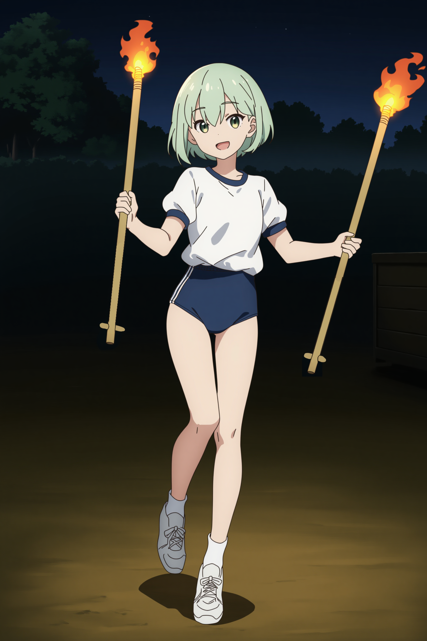 ブルマでトワリング