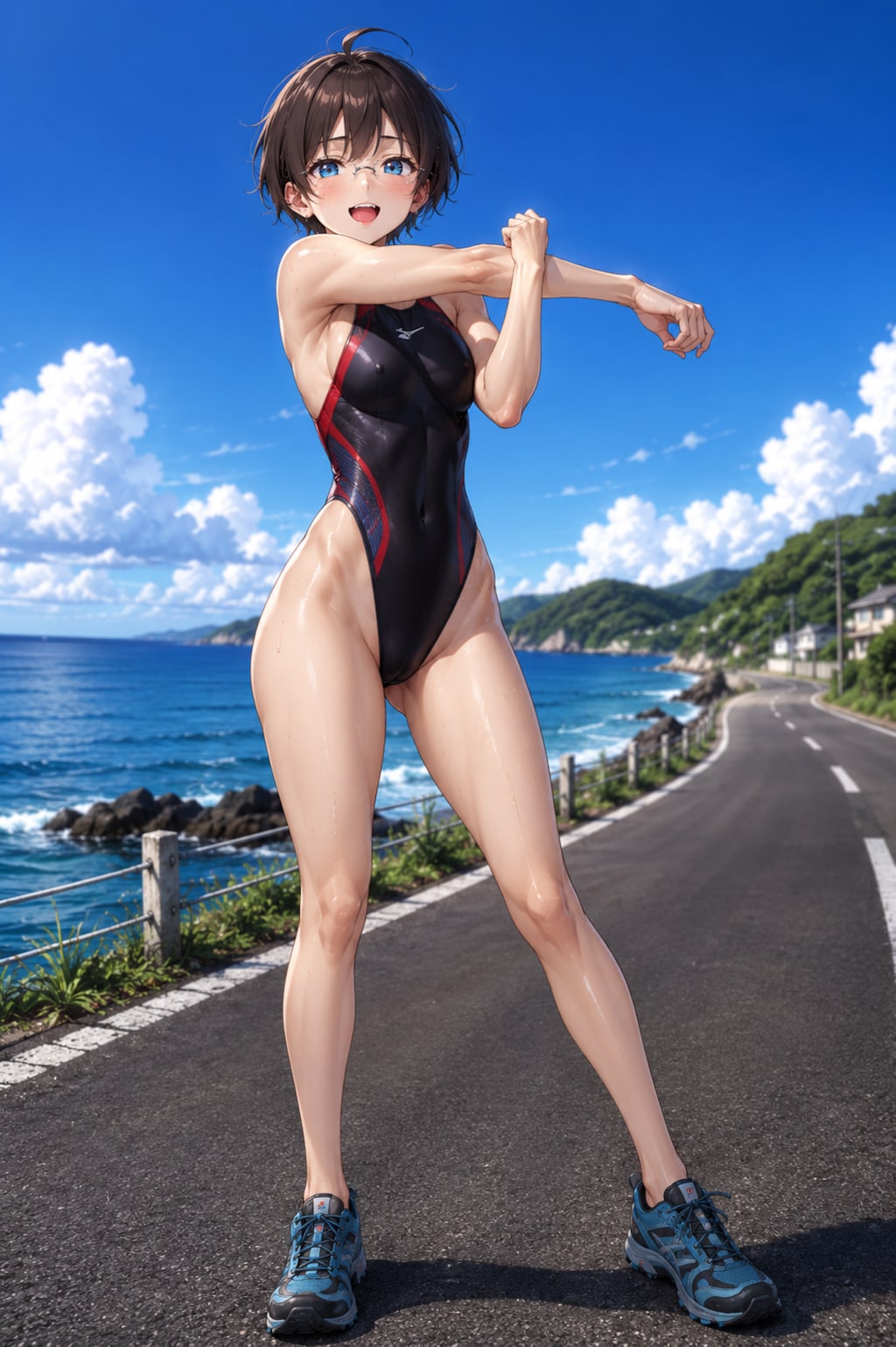 競泳水着（ストレッチ