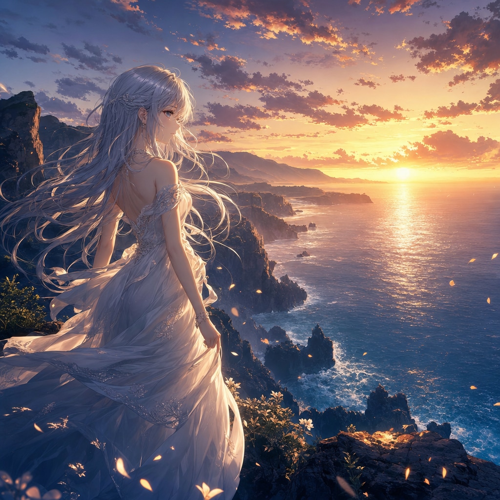 夕暮れ