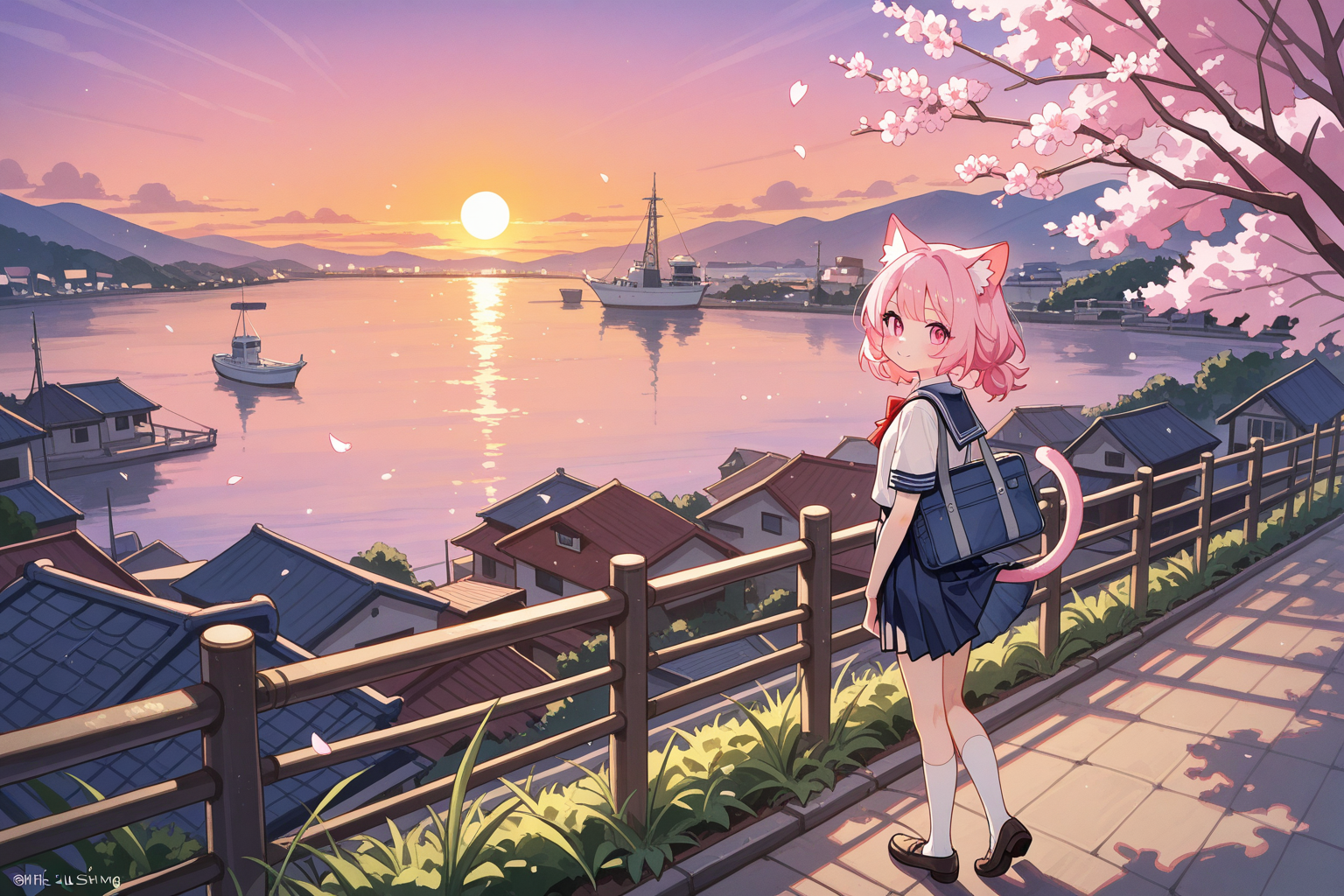 港町 | の人気AIイラスト・グラビア