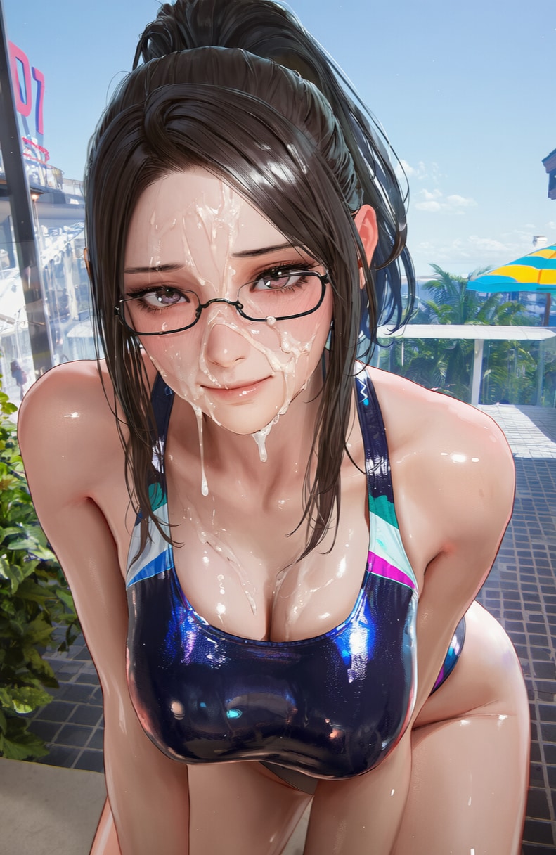 サンオイル塗ってあげただけなのになんでいきなり出すのよ？🥺♥️