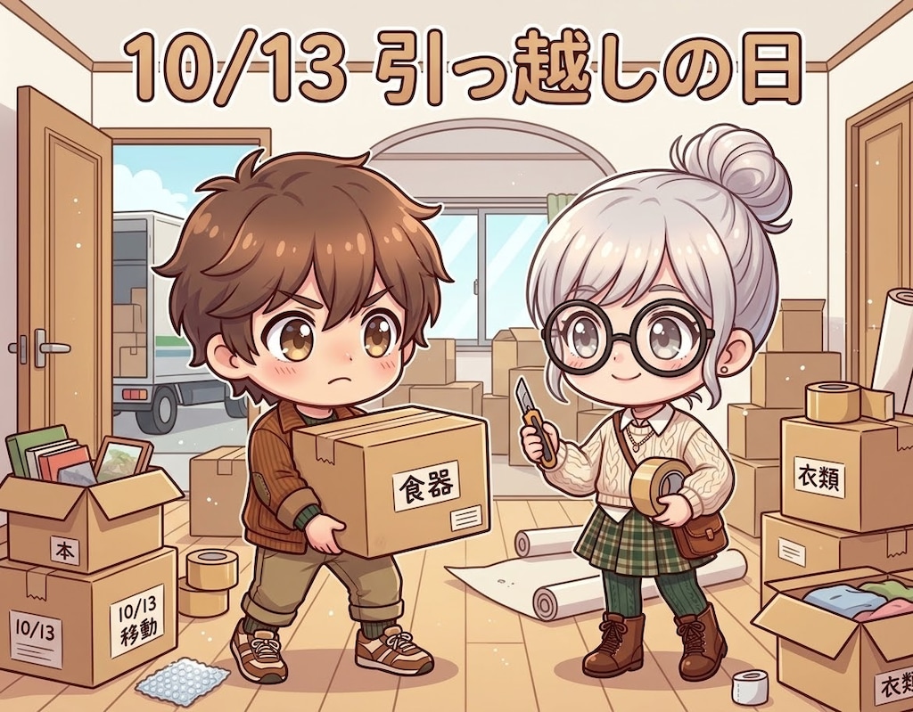 今日は「引っ越しの日」