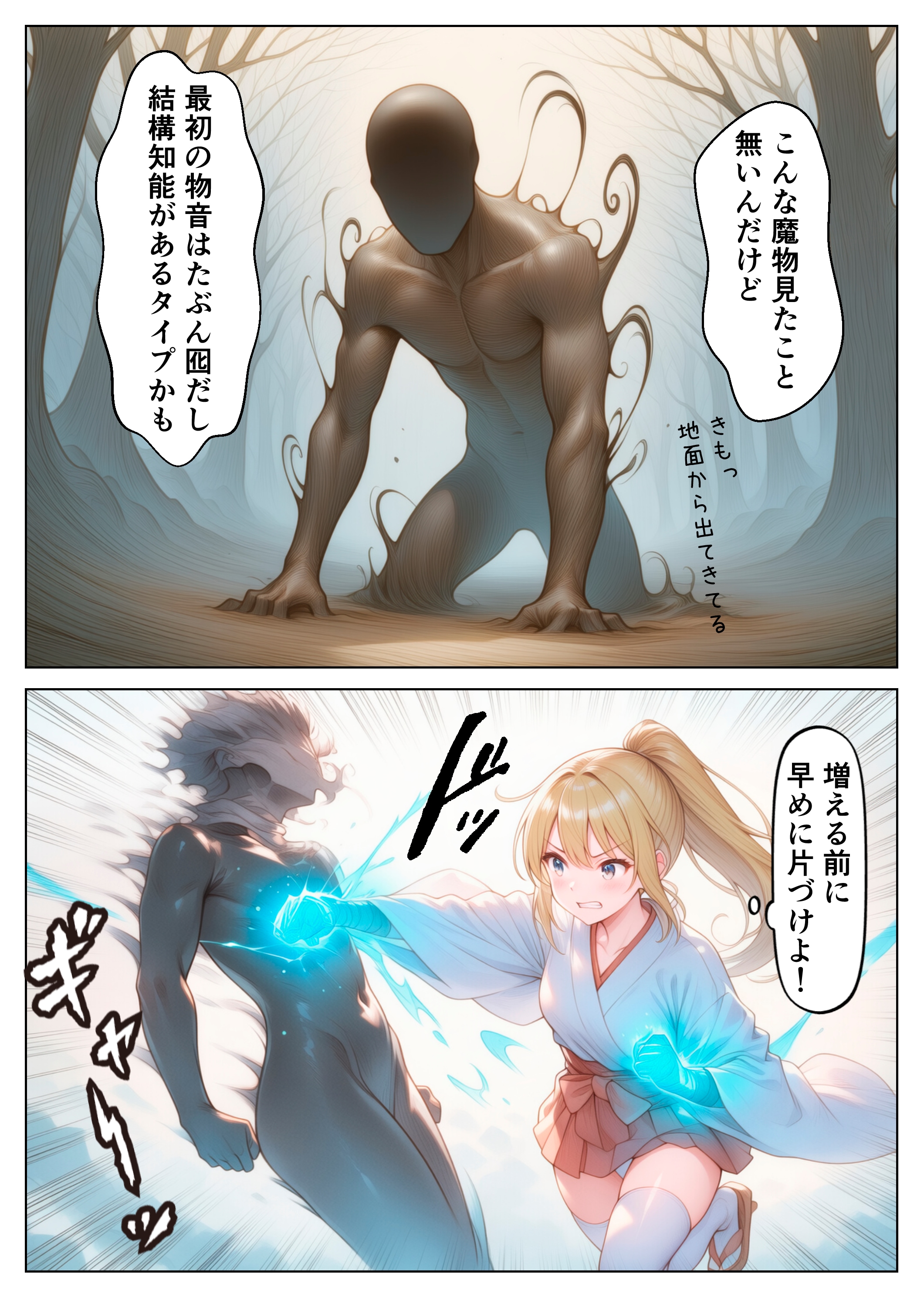 退魔巫女は敗北しました